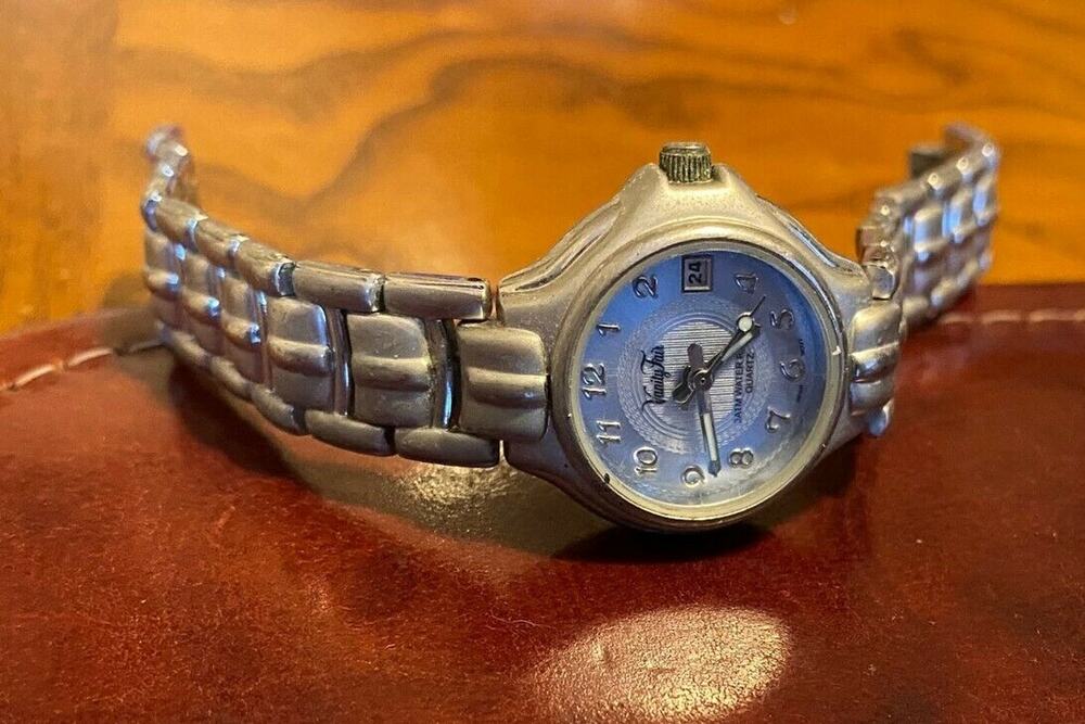 Women's Vanity Fair Watch, Silver Tone with Date, Link Band, New Battery
